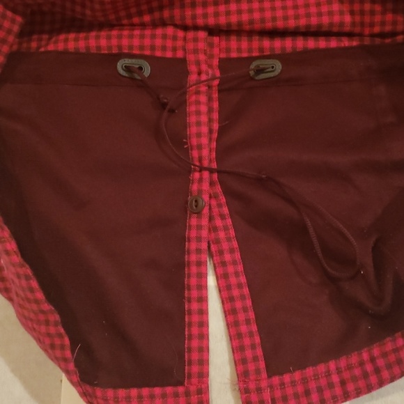 Columbia Flannel Button Down Dress M - Picture 7 of 7